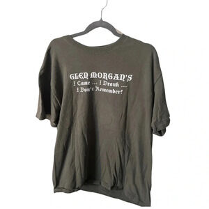 Glen Morgan’s  | “I came, I Drank, I don’t Remember” T-Shirt | Size L